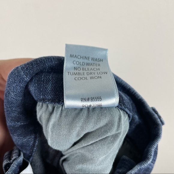 Pistola Medium Wash Raw Hem Skinny Straight Jeans - Picture 6 of 6